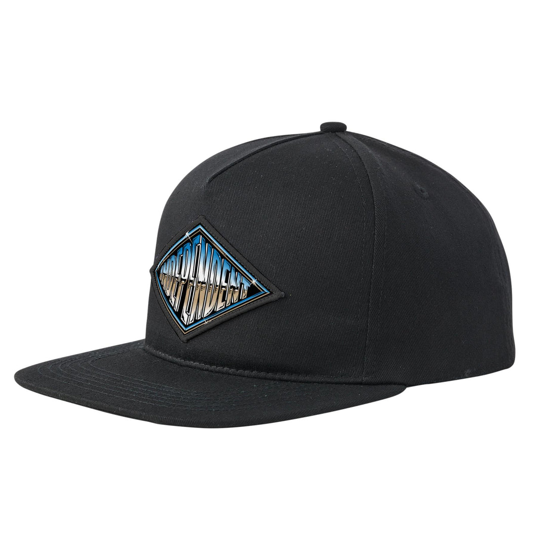 Independent Hat Snapback Chrome Summit Black
