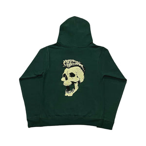 Precision Youth Hoodie Alpine Green Classic Oval Logo/Skull