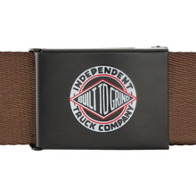 Load image into Gallery viewer, Independent BTG Summit Web Belt Brown
