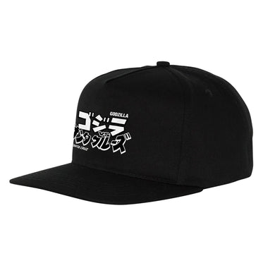 Santa Cruz Hat Godzilla Black Snapback