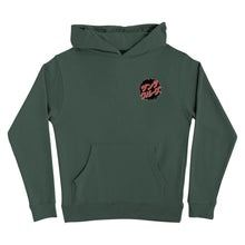 Load image into Gallery viewer, Santa Cruz Youth Hoodie Godzilla Destroyer Alpine Green