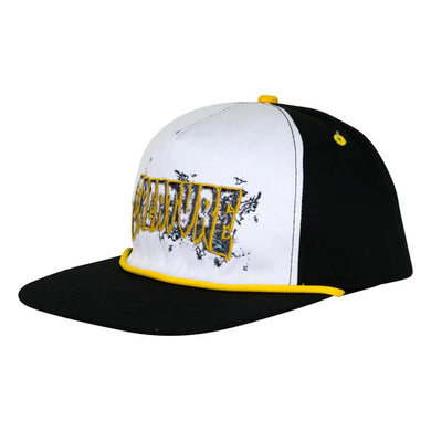 Creature Hat Inferno Unstructured White Gold Snapback