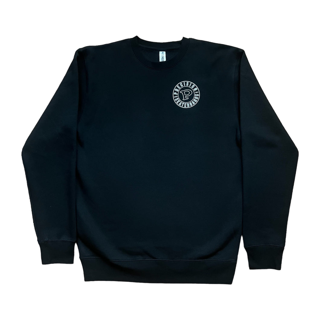 Precision Crew Neck Circle Logo (1984) Black