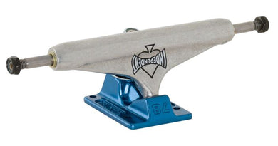 Independent Trucks 144 Cant Be Beat 78 Forged Hollow Silver Ano Blue