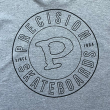 Load image into Gallery viewer, Precision LS Tee Circle Logo (1984) Heather Grey