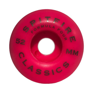 Spitfire Wheels 52mm Formula4 99a Pink/Green