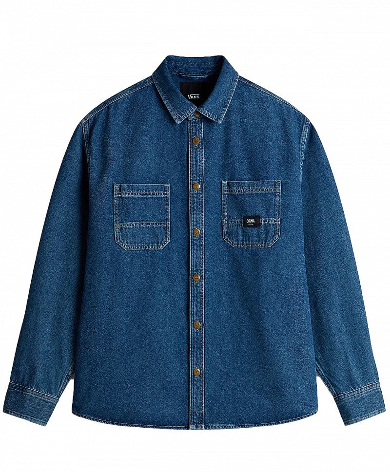 Vans Denim Shirt Stevens Vintage Indigo – Precision Skateshop
