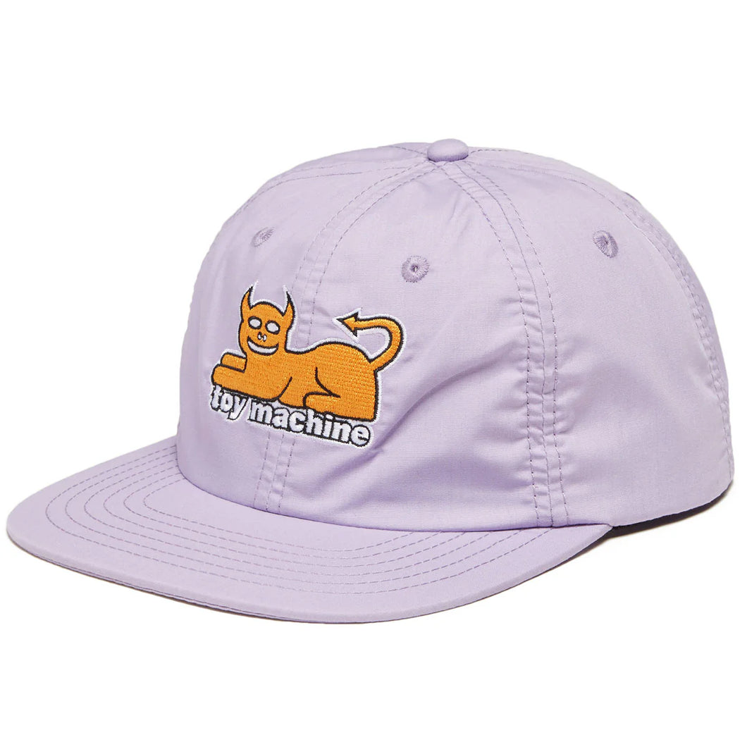 Toy Machine Hat Devil Cat Lavender