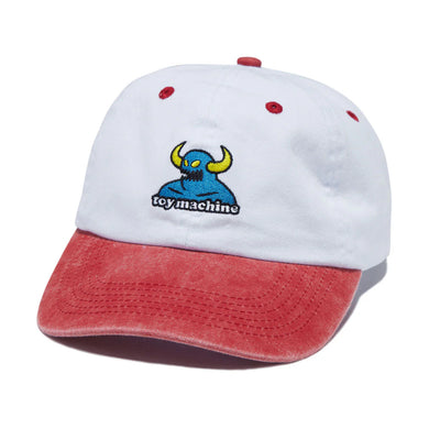 Toy Machine Hat White Monster Strapback