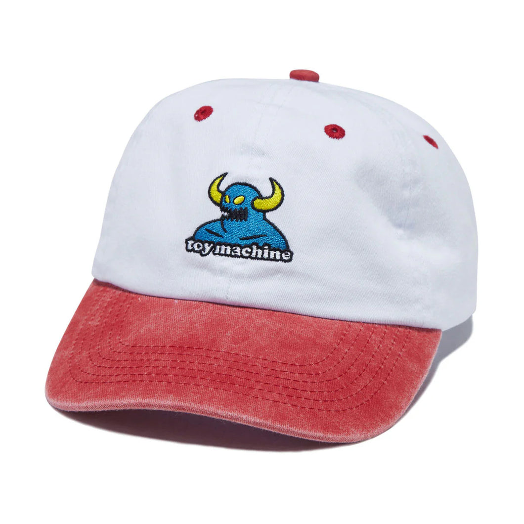 Toy Machine Hat White Monster Strapback