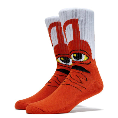 Toy Machine Socks Sect Hug Rust