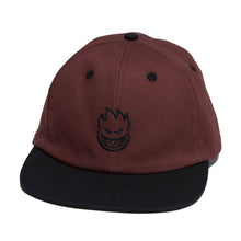 Load image into Gallery viewer, Spitfire Hat Lil Big Head Strapback Burgundy/Black