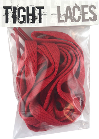 Tight Laces Flat Red 45