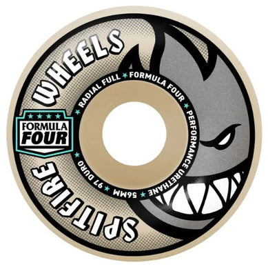 Spitfire Wheels 54mm Formula4 Radial Full 97A