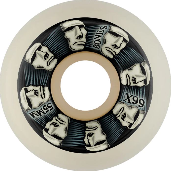 Bones Wheels X99 55mm V5 99a Head Rush