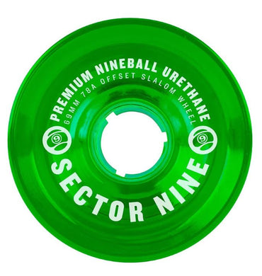 Sector 9 wheel 69mm 78a Slalom Green