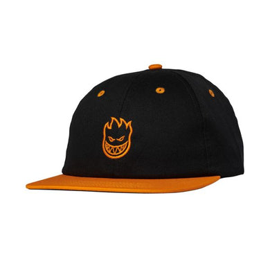 Spitfire Hat Arch Strapback Black/Orange