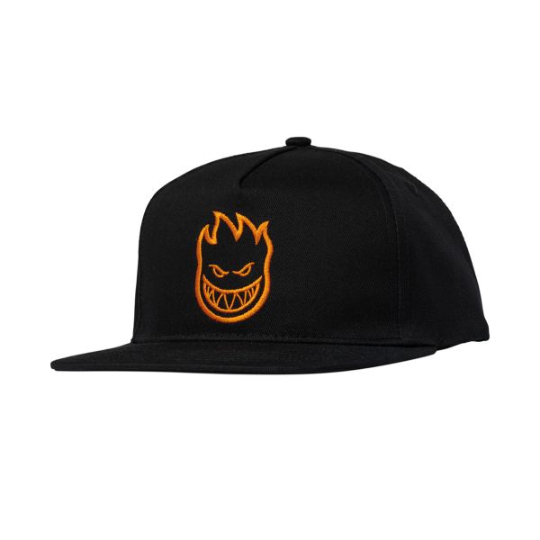 Spitfire Hat Bighead Snapback Black/Orange