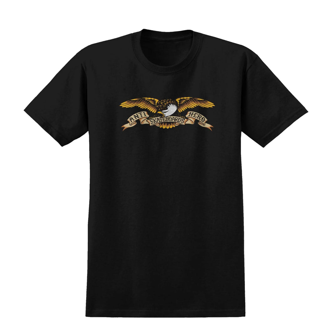 Anti Hero Tee Eagle Black