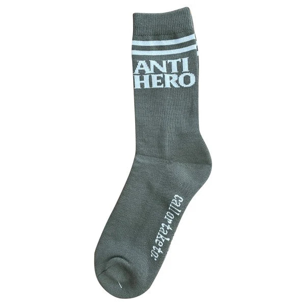 Anti Hero Socks BLKHERO IFFOUND GY/WHT