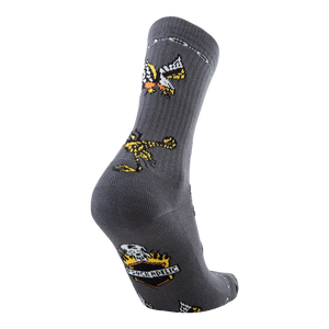 Psockadelic Socks Born Free Grey