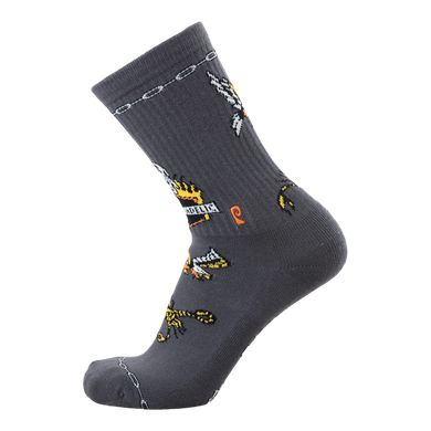 Psockadelic Socks Born Free Grey