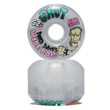 Load image into Gallery viewer, Snot Wheels 52mm 101A Dead Dave Wide Boys Clear