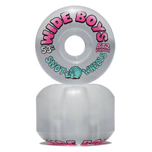 Load image into Gallery viewer, Snot Wheels 53mm 99A Clear Wide Boys
