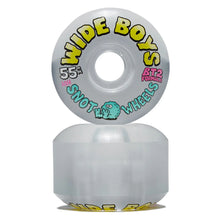 Load image into Gallery viewer, Snot Wheels 55mm 101a Clear Wide Boys