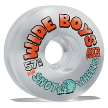 Load image into Gallery viewer, Snot Wheels 57mm 101A Clear Wide Boys