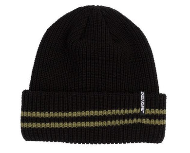 Santa Cruz Beanie Pit Black/OD Green Shoreman