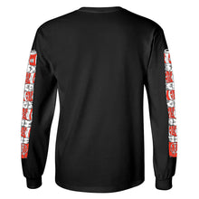 Load image into Gallery viewer, Blood Wizard Wizard Staff L/S Shirt Black