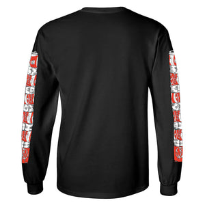 Blood Wizard Wizard Staff L/S Shirt Black