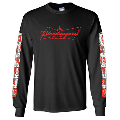 Blood Wizard Wizard Staff L/S Shirt Black