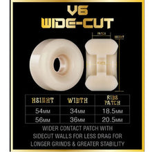 Load image into Gallery viewer, Bones 55mm V6 Widecut 97a X-Formula