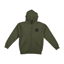 Load image into Gallery viewer, Spitfire Zip Hoodie Classic 87 Swirl Army