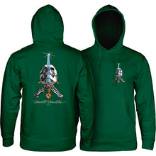 Load image into Gallery viewer, Powell Peralta Hoody Skull and Sword Alpine Green