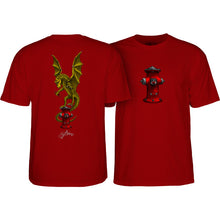 Load image into Gallery viewer, Powell Peralta T-Shirt Anderson Vajra Garnet