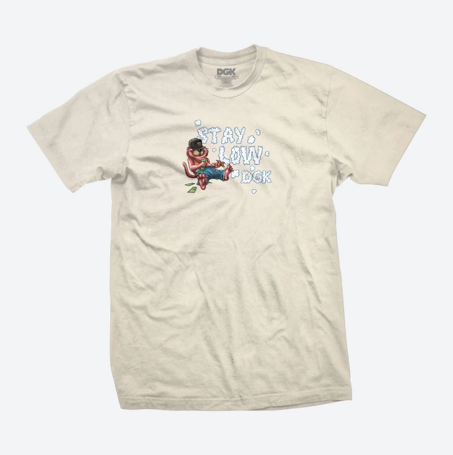 DGK Tee Stay Low Cream