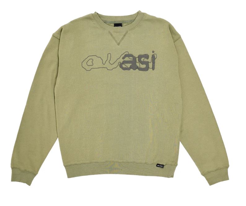 Quasi Crewneck Lower Sage Size Medium