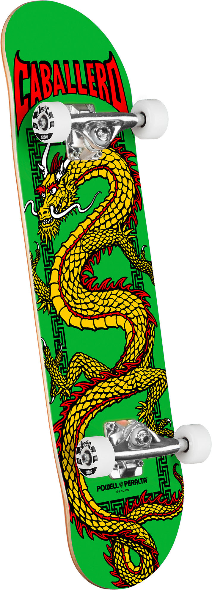 Powell Complete Cab Chinese Dragon 7.5 Green