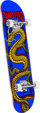 Powell Complete Cab Chinese Dragon 7.75 Blue