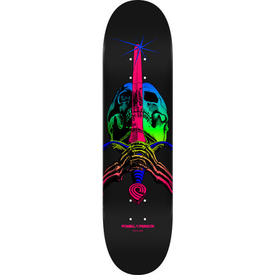 Powell Deck 8.25 Green Fade Skull & Sword