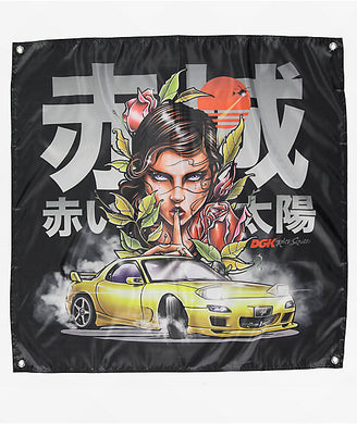 DGK Banner Red Future Black