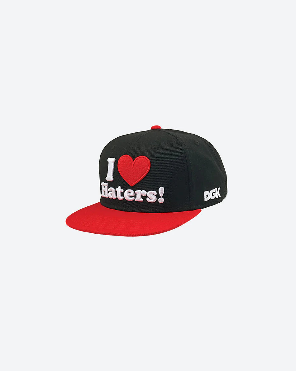 DGK Hat Haters Snapback Red