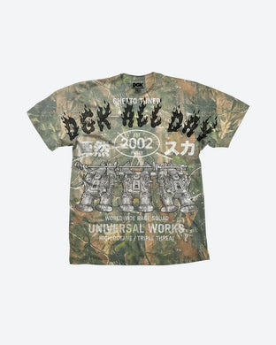 DGK Tee Hakosuka Vintage tree Camo