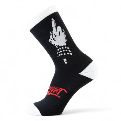 Psockadelic Socks Deathchant Black
