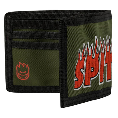Spitfire Wallet Demonseed bi-fold wallet Olive