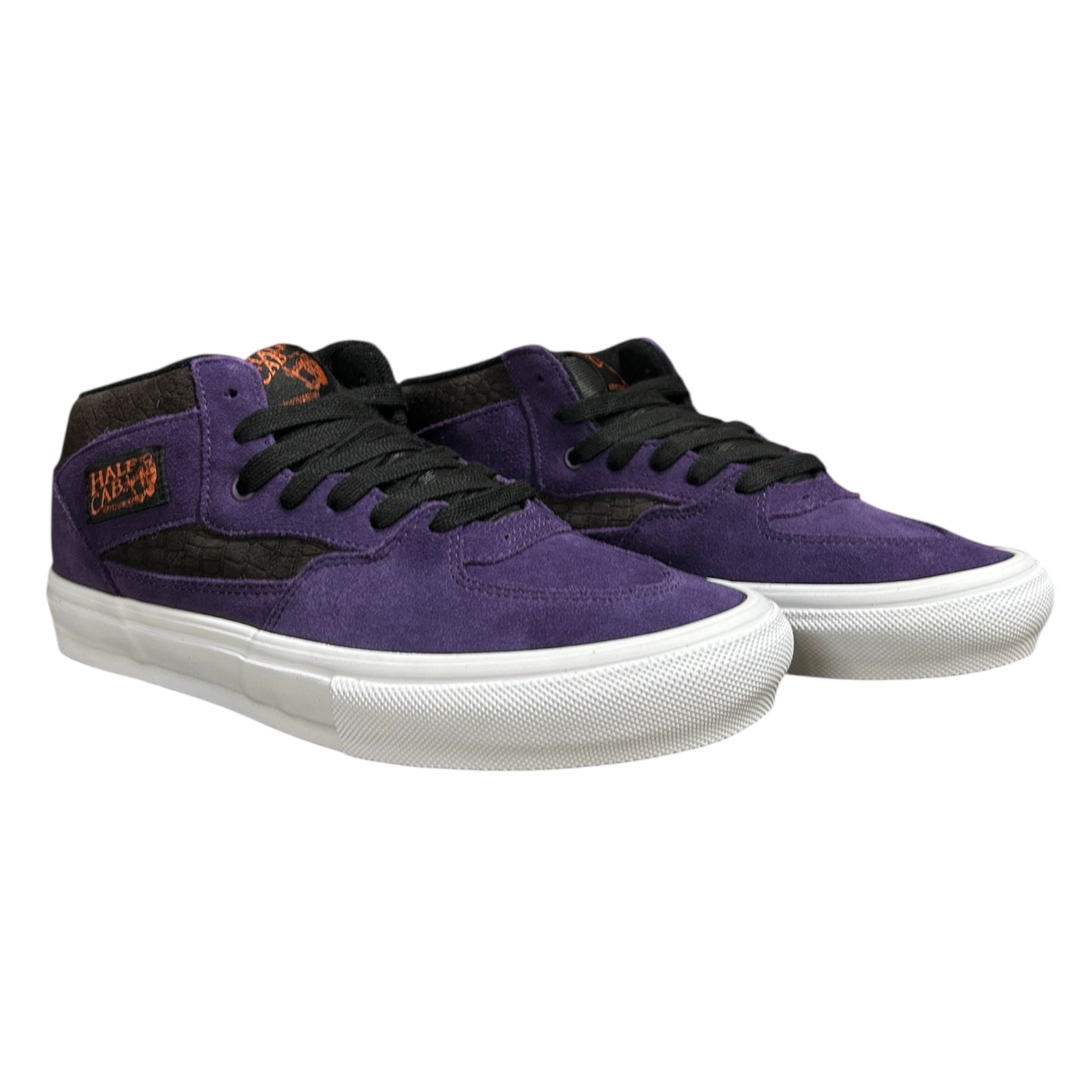 Vans Half Cab Pro Black Croc/Grape – Precision Skateshop