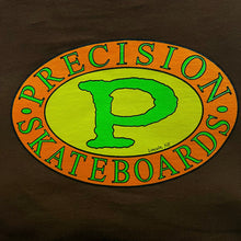 Load image into Gallery viewer, Precision Hoodie Brown Classic Oval Logo